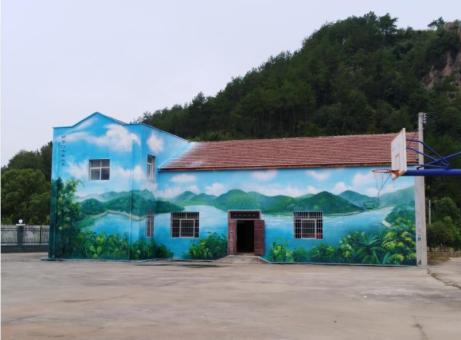西充彩绘墙绘一般制作的位置