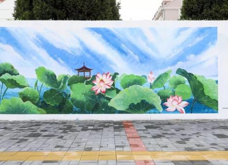 西充墙绘施工材料制作工艺说明