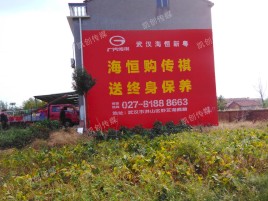 西充墙体广告影响褪色的因素