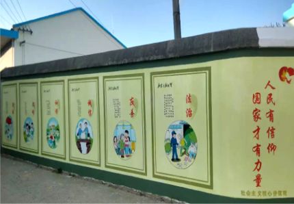 西充文化墙施工攻略
