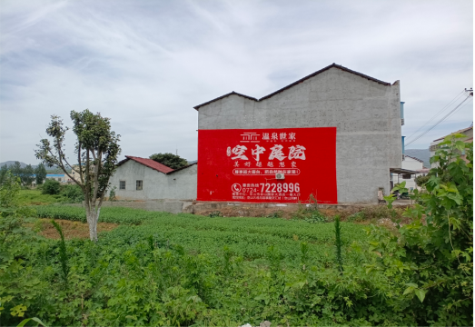 西充做墙体广告的意义