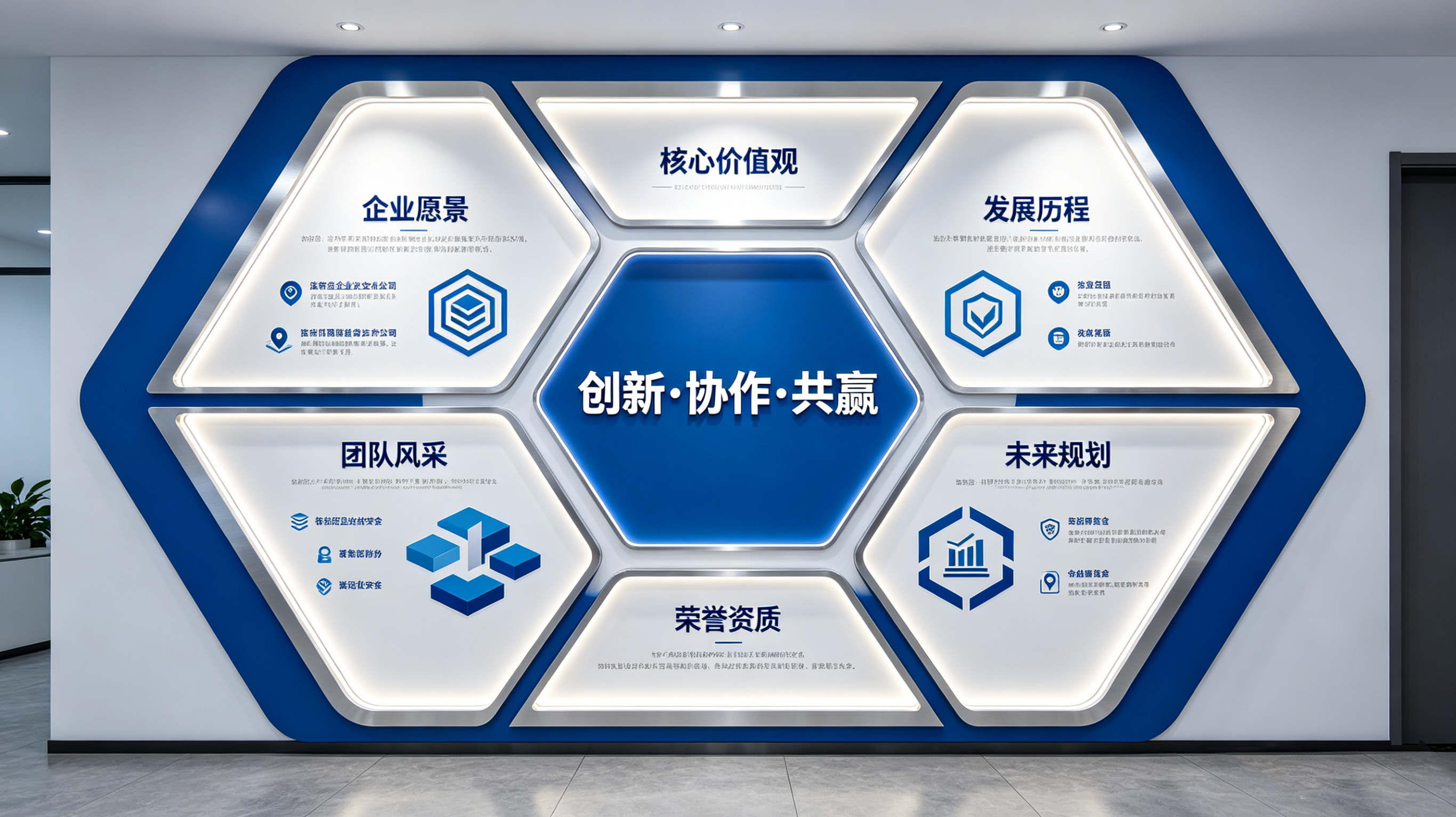 西充企业文化墙六边形避坑指南（新手常犯5个错误）
